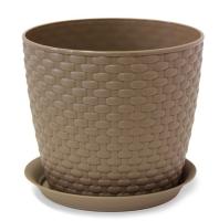 Кашпо РОТАНГ 3л бежевый М 3082