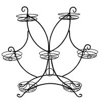 Подставка настольная для цветов на 7 горшков "Мышь"