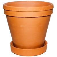 Кер.Терракот Орхидея 3-1 конус 0,8л, h-12,5; D-13,0