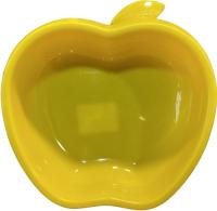 Миска одинарная VITARUS  Яблоко 500мл 4 цвета/72шт/40008/Сотэм