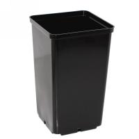 Рассадник 2,3л черный кв. 13*13*20см 07176 /30шт/Милих