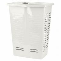 Корзина для белья Keeplex Regular 42л белое облоко KL1707