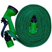 Полив Набор для полива PARK HL157 (шланг плоск.10м, соед.,пистолет, адаптер) 330095/24шт/ Полив Набор для полива PARK HL157 (шланг плоск.10м, соед.,пистолет, адаптер) 330095/24шт/