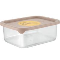 Контейнер д/продуктов 0,18л Sugar&Spice прямоуг. латте с гибкой крышкой SE1675 /21шт/ПР