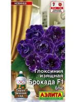 Аэлита Комн. Глоксиния Брокада блю 5шт 