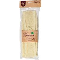 Мочалка д/тела 30см из люфы с хлопком Л-30 /120шт/ АкваМаг