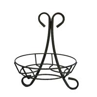 Подставка РЗДИ на 1 горшок бабочка круглый прут,серебро 11