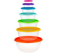 Набор мисок Радуга из 7шт Микс  М1310  