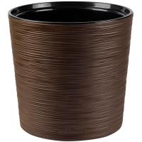 Кашпо La Decoro 7,5л трюфель с вставкой КШ-0692 /шт/ПП