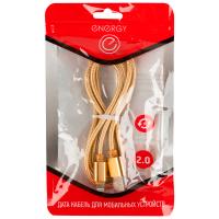 Кабель Energy ET-28 USB/Lightning золото 104098 /100шт/