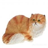 Фигура Кот персидский лежит L31W22H20см 123409/F328