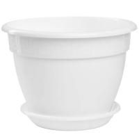 Кашпо Антик D36 16,6л белый с под. 5PL0711 /5шт/ТП