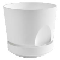 Кашпо Тренд 0,8л белый КШ-4160