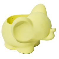 Кашпо Слоник VipSet 0,75л нежно-желтый металлик