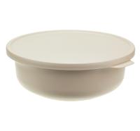 Миска ТЭСТИ 1,2л с крышкой латте М1362 /24шт/М-пласт