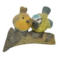 Фигура Синицы на ветке L16,5W8,5H12,5см 626476/F535