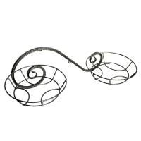 Подставка Настенная РЗДИ Волна на 2 горшка ,бронза