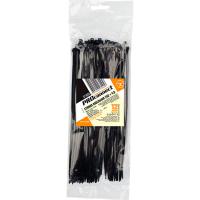 Хомут стяжка 250*3,6мм кабельная нейлоновая черная 100шт PROconnect /57-0251/