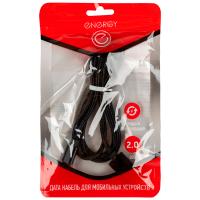 Кабель Energy ET-25 USB/MicroUSB черный 104102 /100шт/