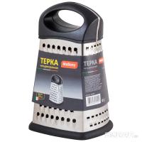 Терка четырехгранная GR-051-9 нерж.сталь, ручка пластик  Терка четырехгранная GR-051-9 нерж.сталь, ручка пластик