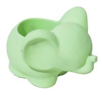 Кашпо Слоник VipSet 0,75л нежно-зеленый металлик