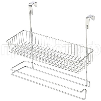 Полка для кухни навесная W6733 с держателем для полотенца  Полка для кухни навесная W6733 с держателем для полотенца