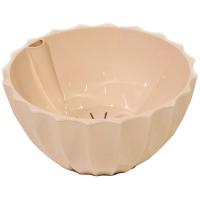 Кашпо Ракушка 2,4л жемчуг со вставкой 