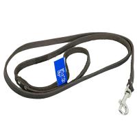 Поводок кожа 12мм 1слойный 1,25м/41165