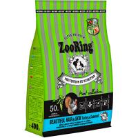 Кошки ZooRing Hair&Skin индейка/морс.водор.д/работы ЖКТ д/кошек всех пород 400гр/24ш418233 ЧЗ