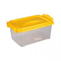 Контейнер для хранения 2,5л прямоугольный с ручками