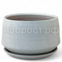 лен серый плошка