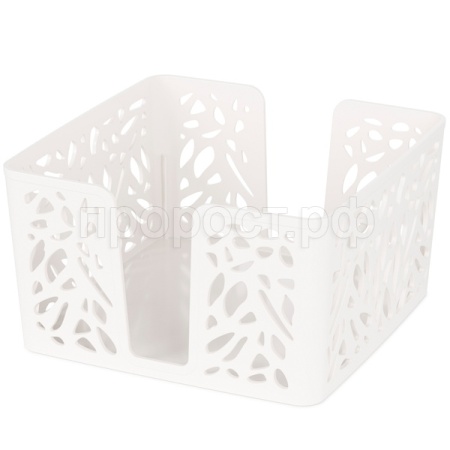 Салфетница Лира квадратная белый М9098 /20шт/ Альтерн