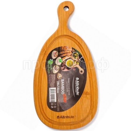 Доска раздел. BAMBOO 28*14см /ABX170/6шт/ATTRIBUTE Доска раздел. BAMBOO 28*14см /ABX170/6шт/ATTRIBUTE