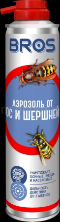 BROS 300мл Аэрозоль от ос и шершней