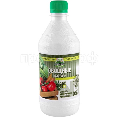 Зеленый Остров Гумат натрия 500мл Овощи 12шт