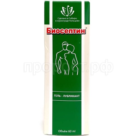 Гель лубрикант интимный Биосептин 60г