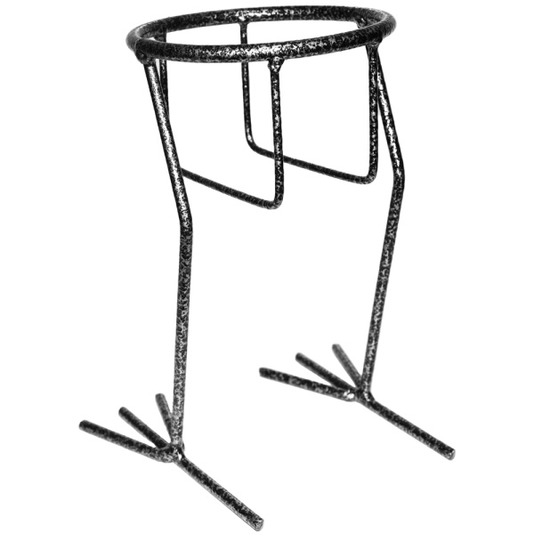 Подставка ЛОФТ ЦЫПА 1 горшок 31-В серебро РЗДИ