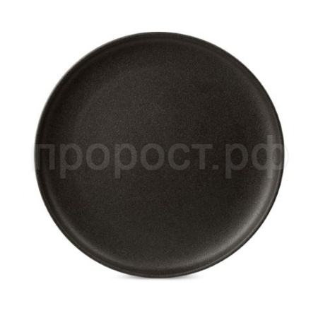 Тарелка обеденная ROCK BLACK 26см