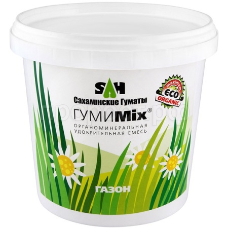 Сахалинские гуматы ГУМИMix 900гр Газон 12шт