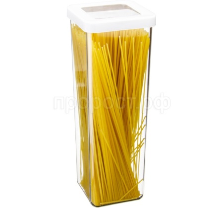 Емкость д/сыпуч. прод. 1,9л СТЕП белый М1294 /12шт/М-пласт 