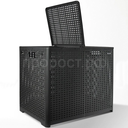 Корзина д/хранения Foldi Dual см графитовый складная /51006/4шт/VERDE