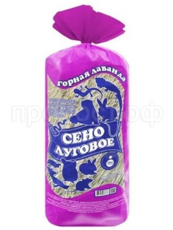 Сено Барсик Луговое горная лаванда 20л/10шт/92120