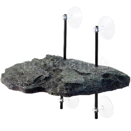 Плот для черепах с присоской средний(плавающий)290*235*35мм M/84034002/Триол