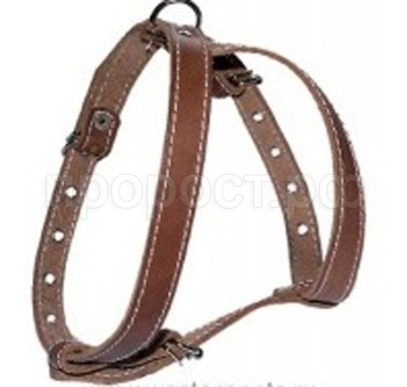 Шлейка для собак французского бульдога шея 40-52см, грудь 52-62см/403