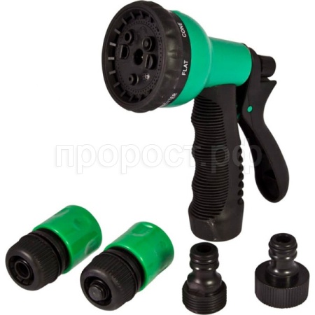 Полив Набор для полива 1/2 HL167 (соед.2шт,пистолет,адаптер 2шт) 330041 /10шт/50шт/PARK Полив Набор для полива 1/2 HL167 (соед.2шт,пистолет,адаптер 2шт) 330041 /10шт/50шт/PARK