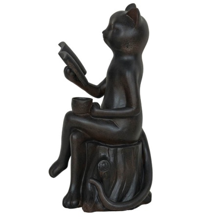 Кошка Анфиса (черный) L21W17H41 718071/D103