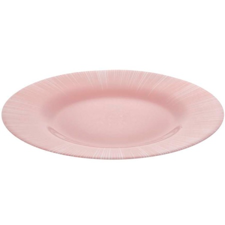 Тарелка обеденная Фокус 260мм розовый /10328SLBD73