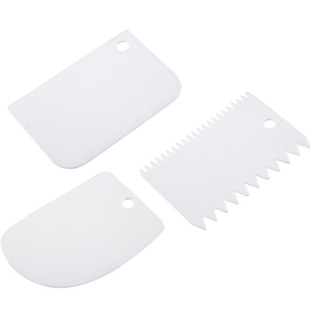 Набор шпателей кондитерских (3шт) полипропилен 107695 /600шт/ Mallony