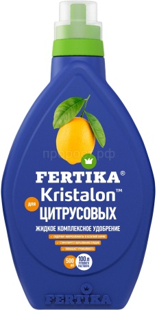 Кристалон ЖКУ Цитрусовые 0,5л 20шт Фертика