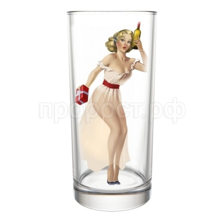 Набор стаканов (6шт) Pin-up girls 300мл 148-Д /4шт/ДК